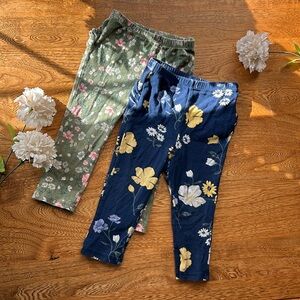 Spring/Summer 2pc Floral Ruffle Pants